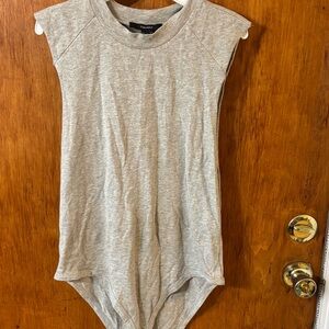 Forever 21 Light Gray Top